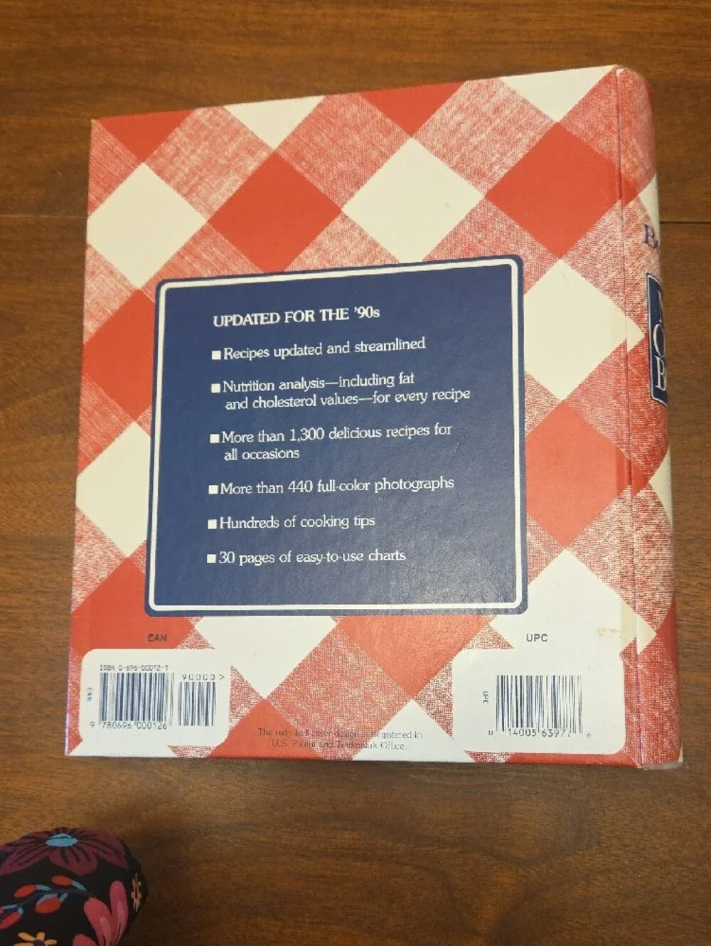Better Homes And Gardens New Cook Book - Red, White, Blue Cover 10th Ed 1989